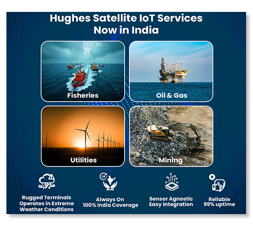 Hughes Satellite IoT Infographic