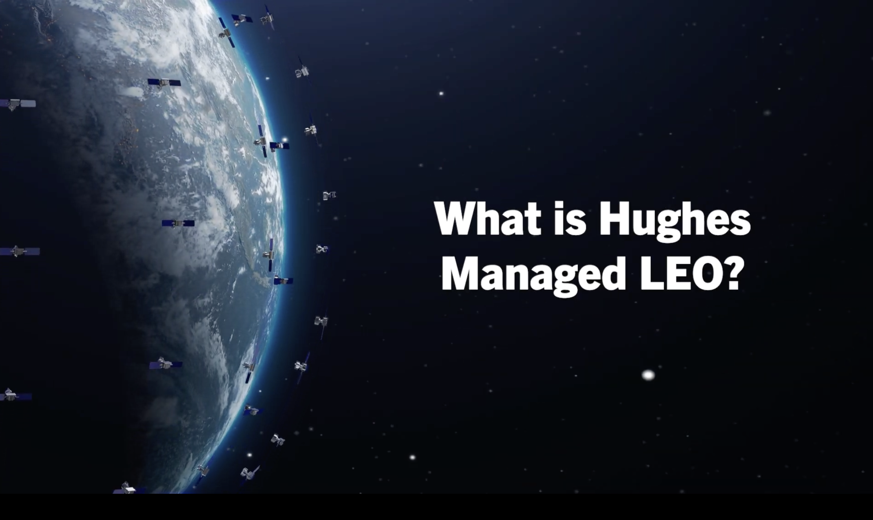 what is hughes managed LEO?