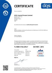 Comtel_TL9000 & ISO 9001 Certificate