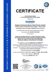 HCIPL_ISMS_27001 Certificate