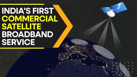 Hughes, ISRO launch India's first commercial satellite broadband service | WION Originals thumbnail